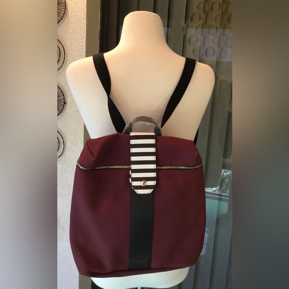 New HENRI BENDEL Limited Edition Canvas Backpack